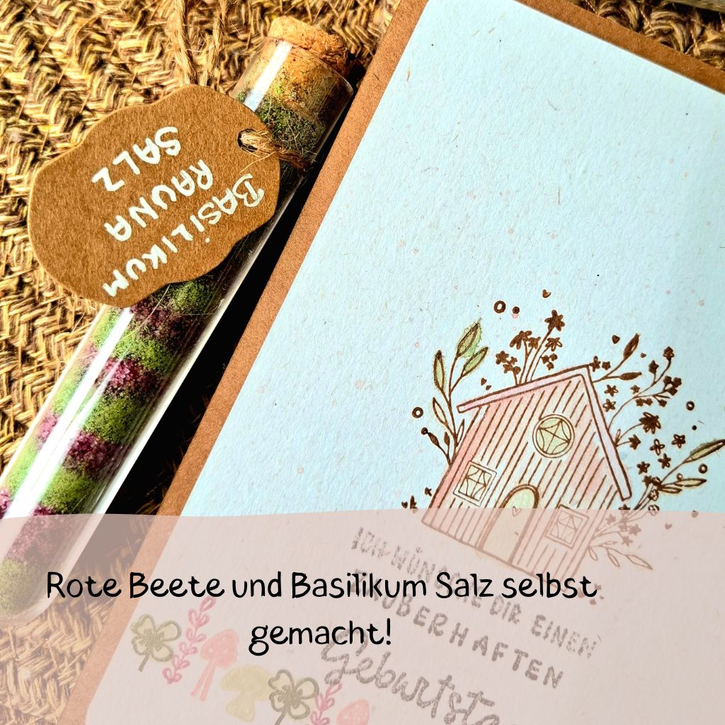 Herstellung von Kräutersalz