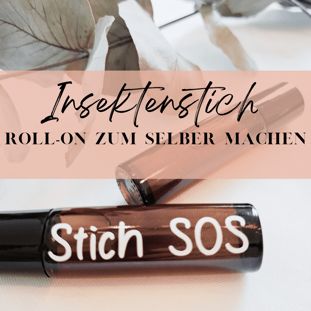 wie man Insektenstiche behandelt, ein selbst gemachtes Hausmittel aus Kräuter von deinem Garten.