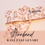 Stirnband! - Ratz Fatz genäht Ein Stirnband nähen für Damen und Kinder. Hier gibt es eine kostenlose Anleitung.